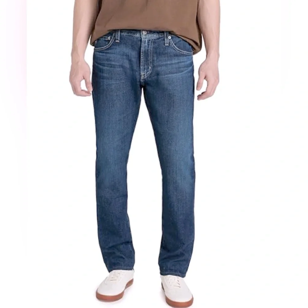 AG ADRIANO GOLDSCHMIED Men’s Jeans straight leg, size 36, medium wash